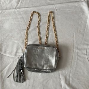 Silver VICTORIA SECRET CROSSBODY GOOD CONDITION